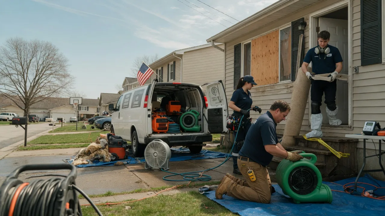 Water Damage Restoration in Cullen, LA near me